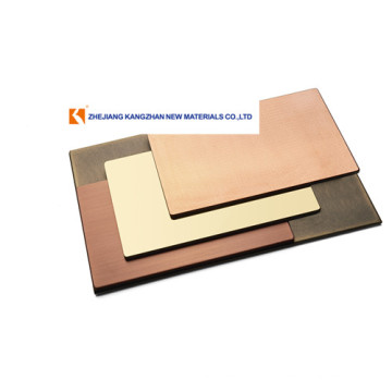 4mm copper composite panel for exterior wall cladding